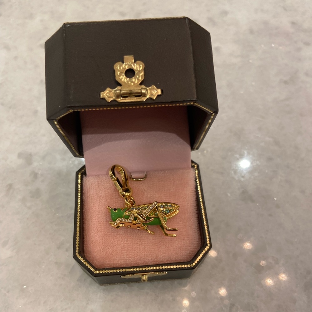 Juicy Couture grasshopper charm